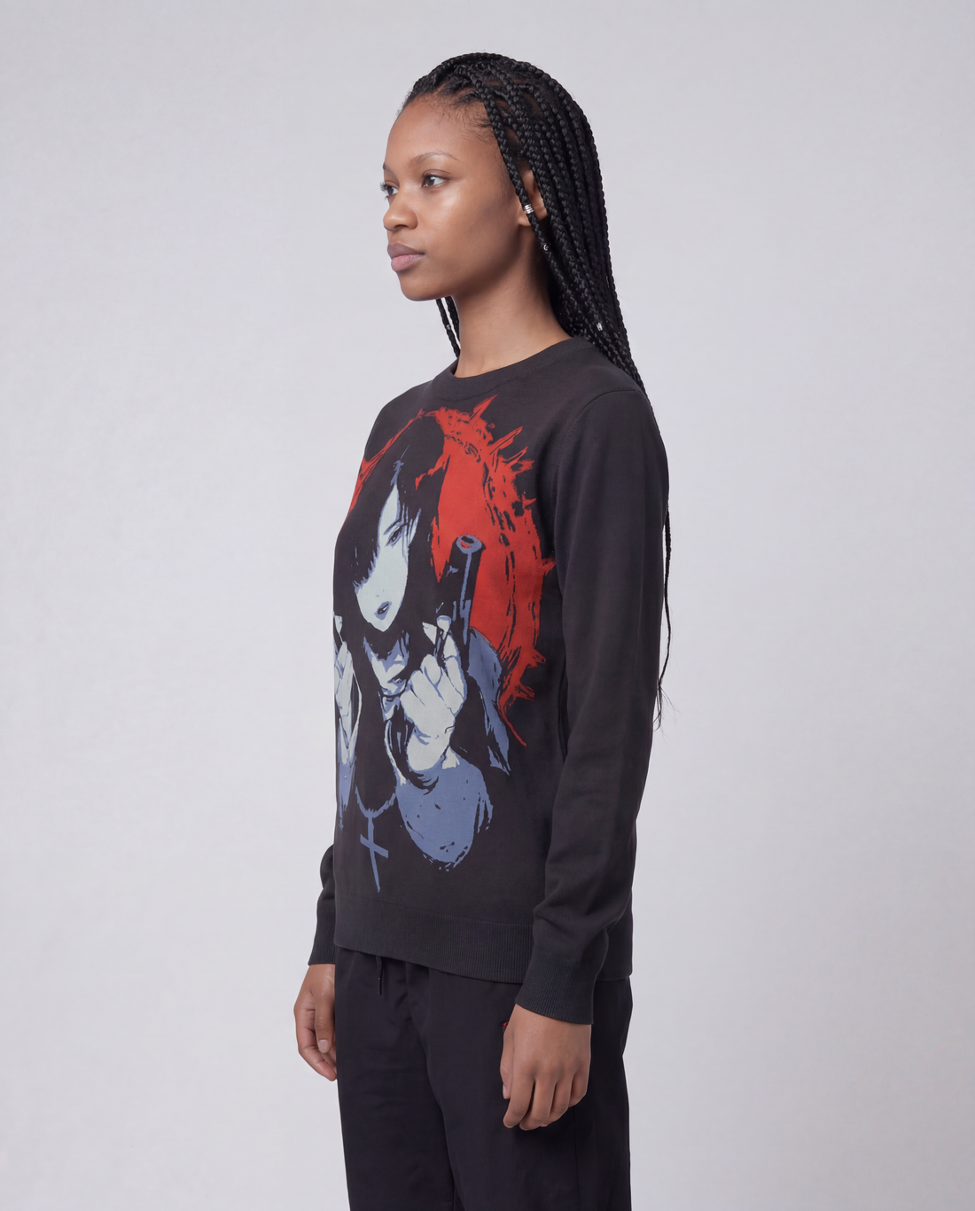 Last Resort • Knitted Crewneck Sweater