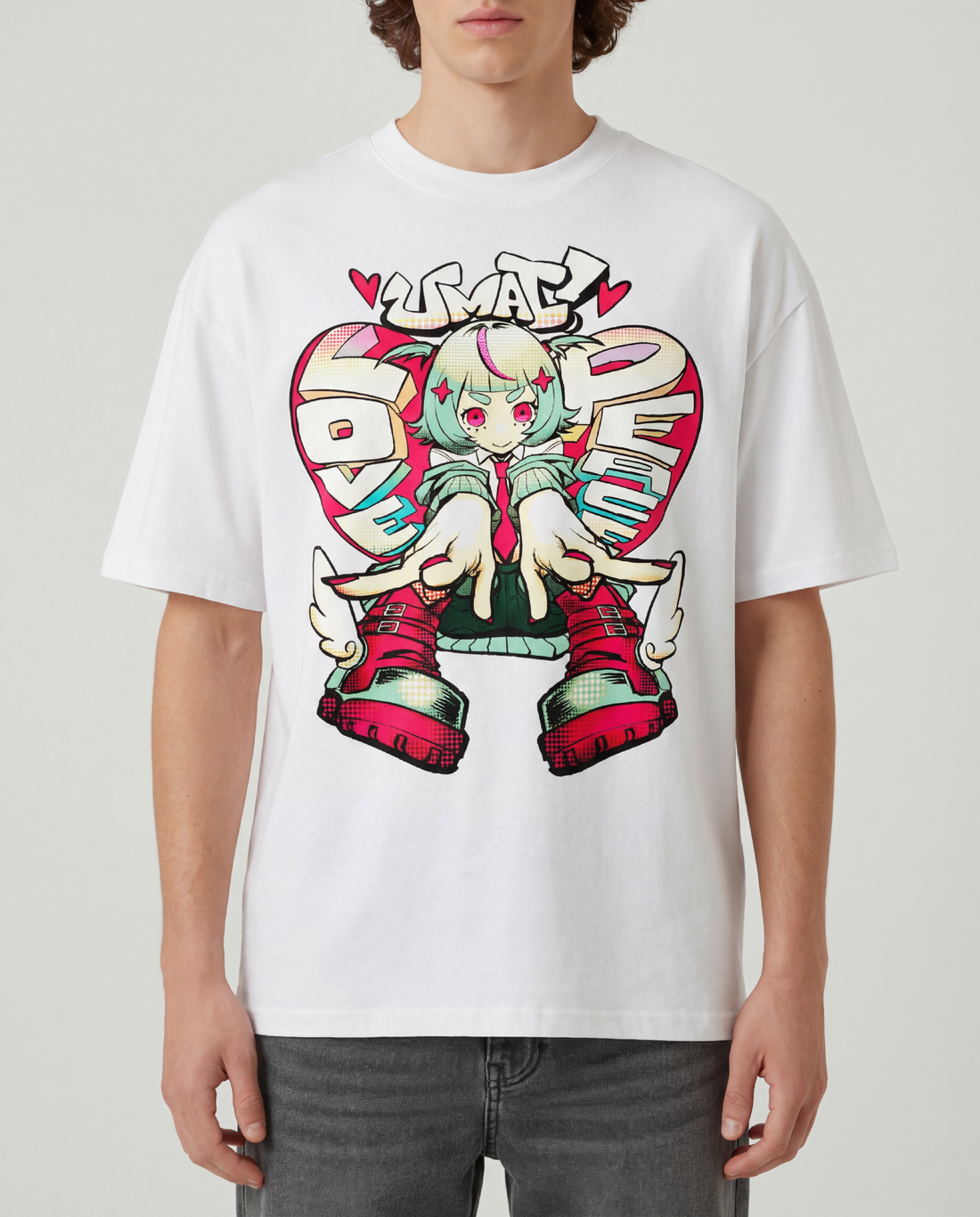 Love & Peace • Oversized T-Shirt