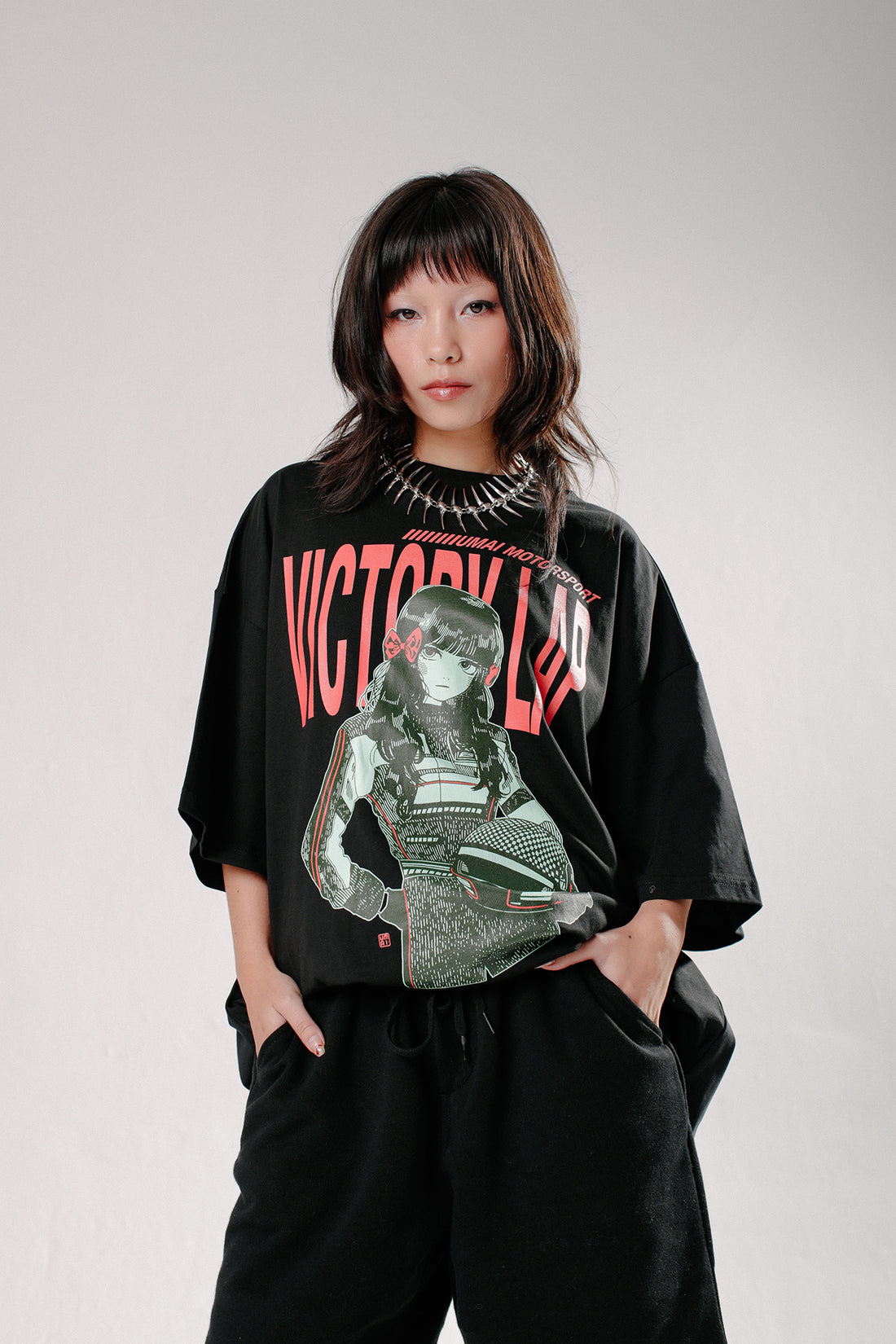 VICTORY LAP • Oversized T-Shirt