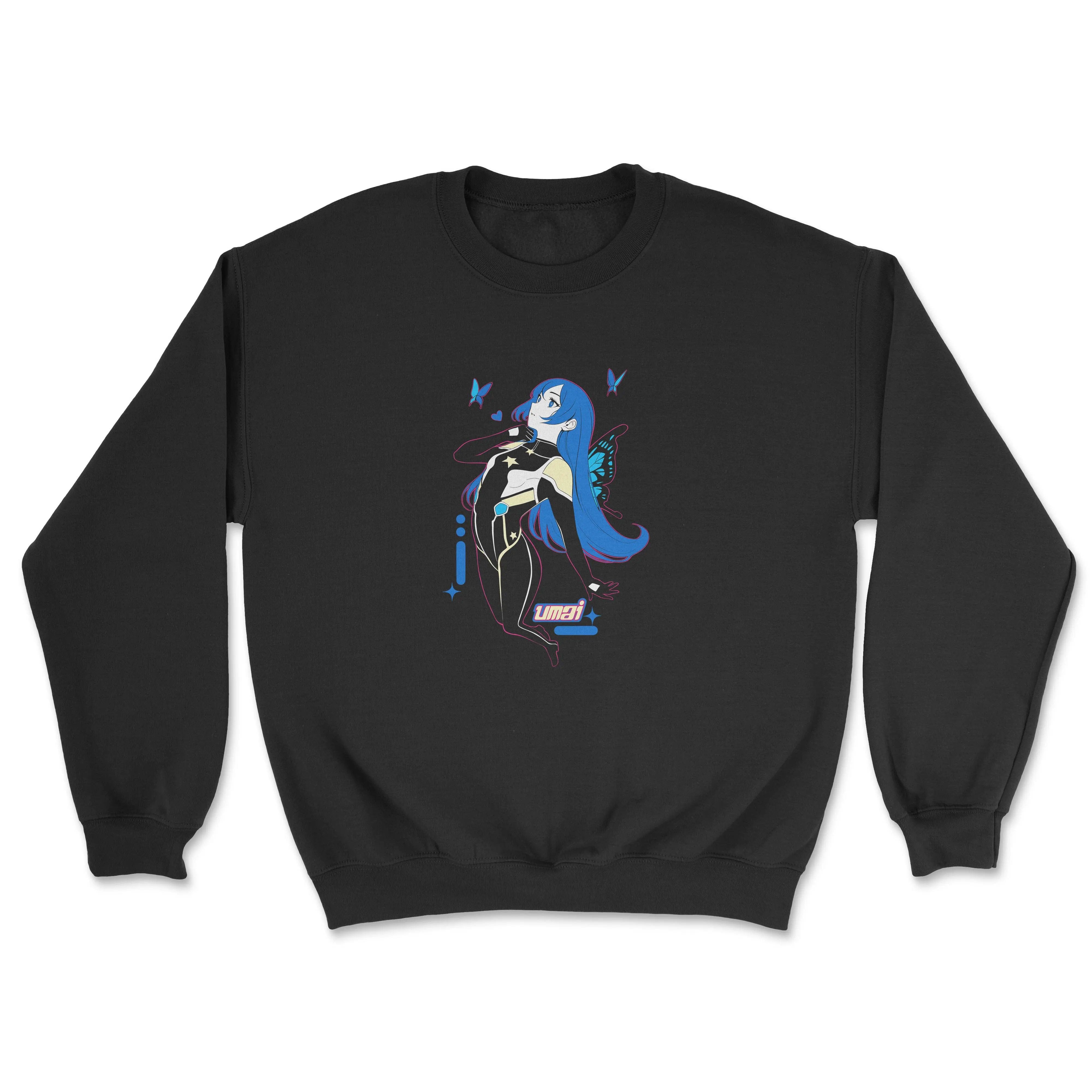 Schmetterling • Sweatshirt mit Rundhalsausschnitt