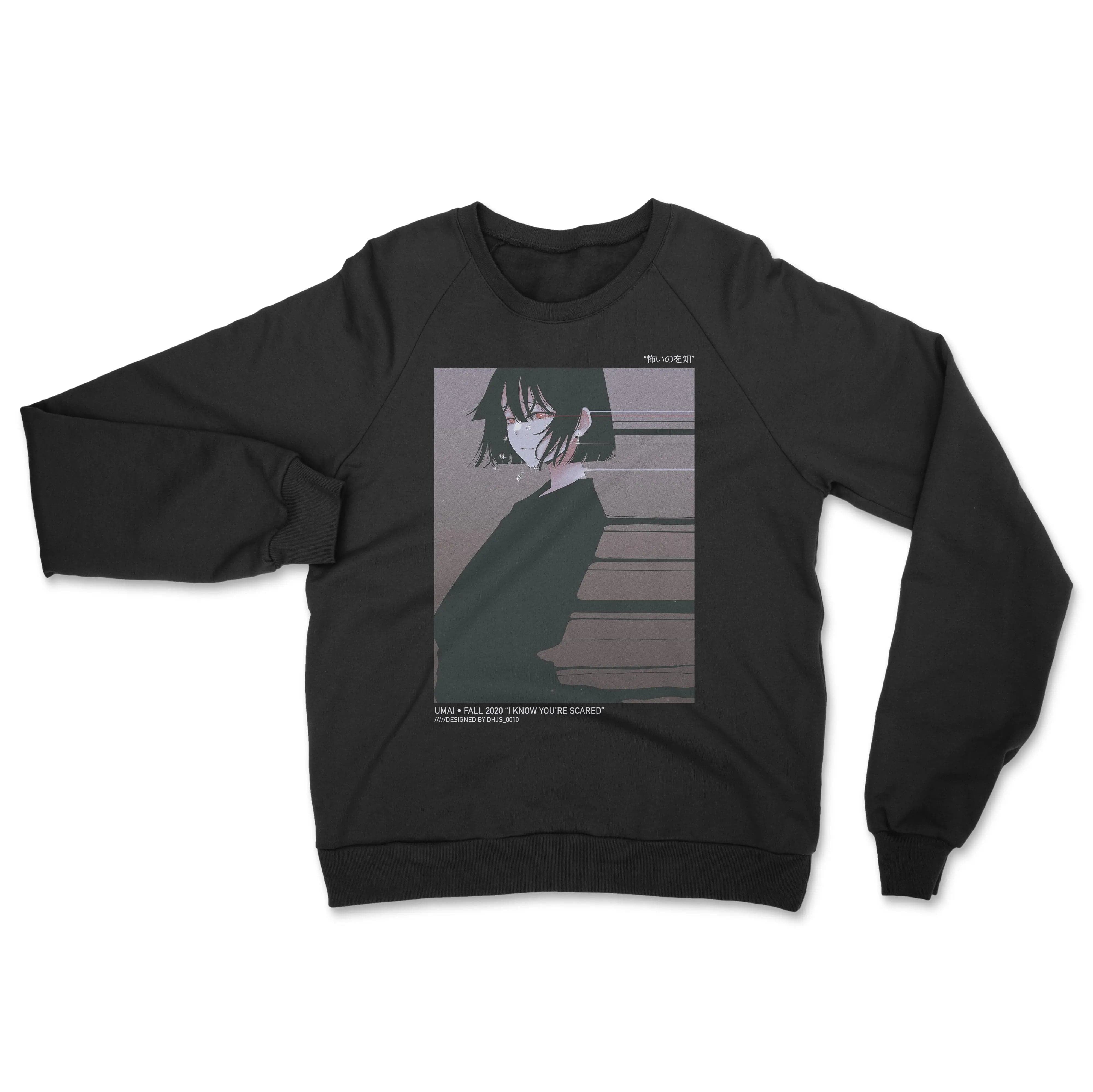 Je sais que tu as peur • Sweat ras du cou