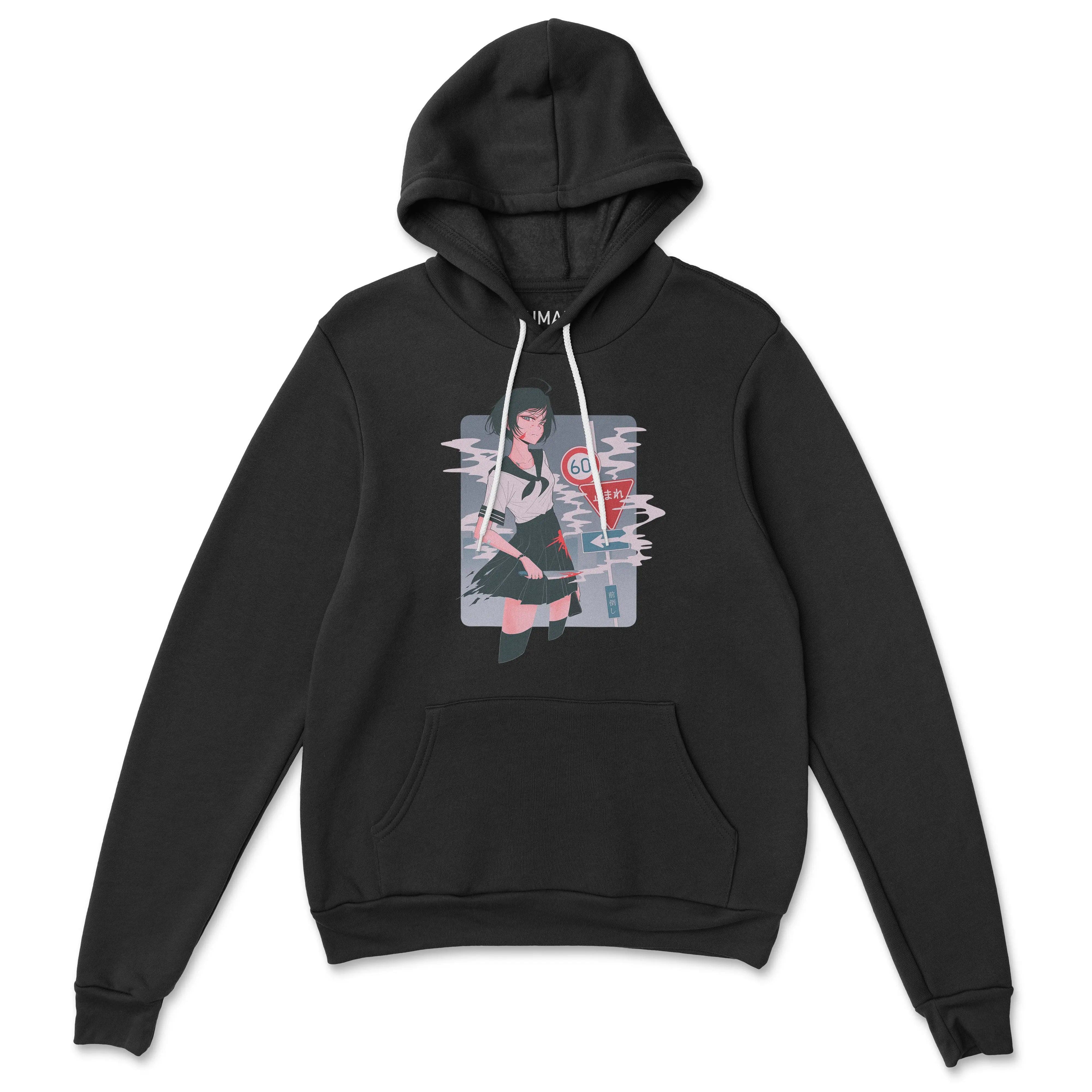 Muerte en la carretera • Sudadera con capucha