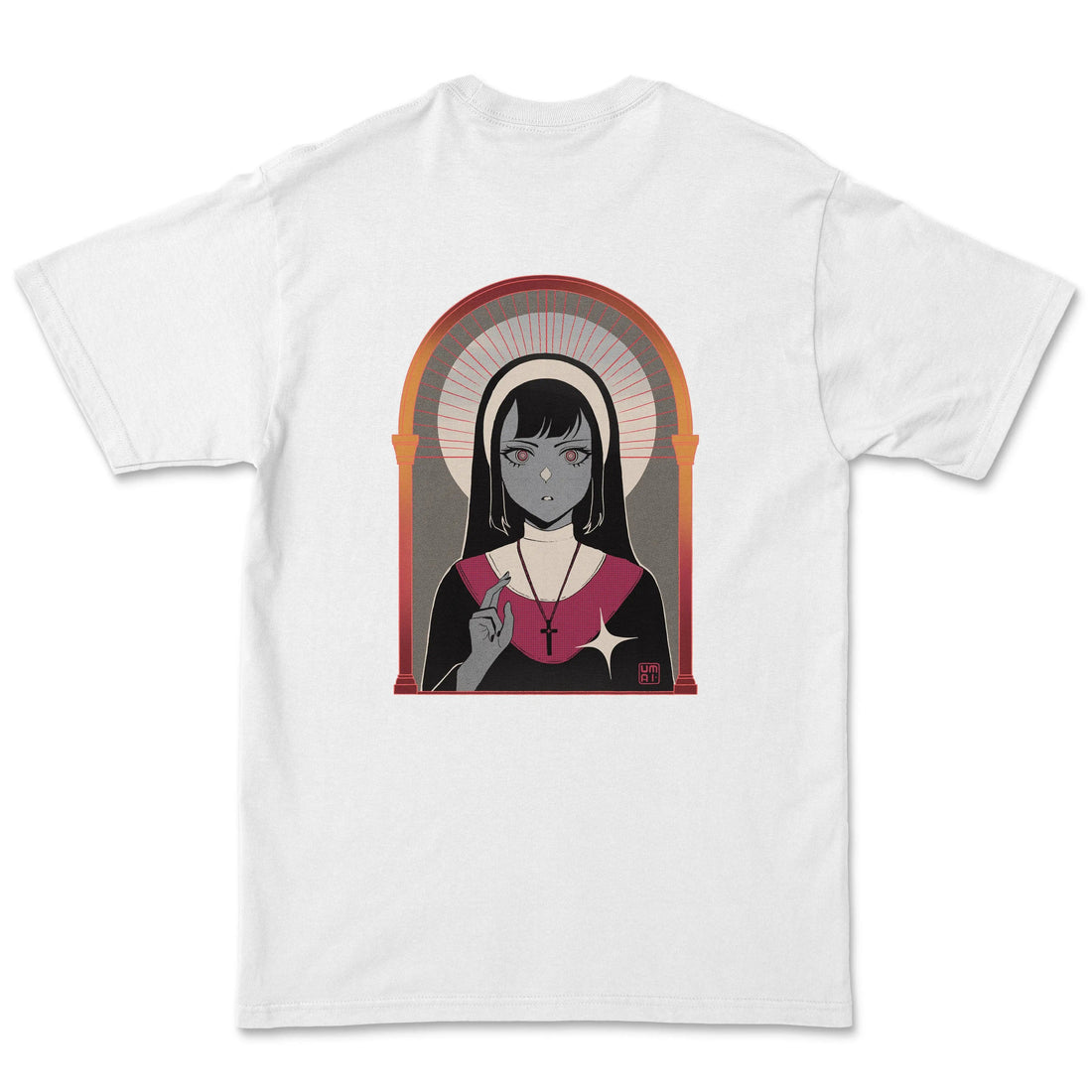 うまい教会 - Tシャツ【バックプリント】【週替わり独占販売