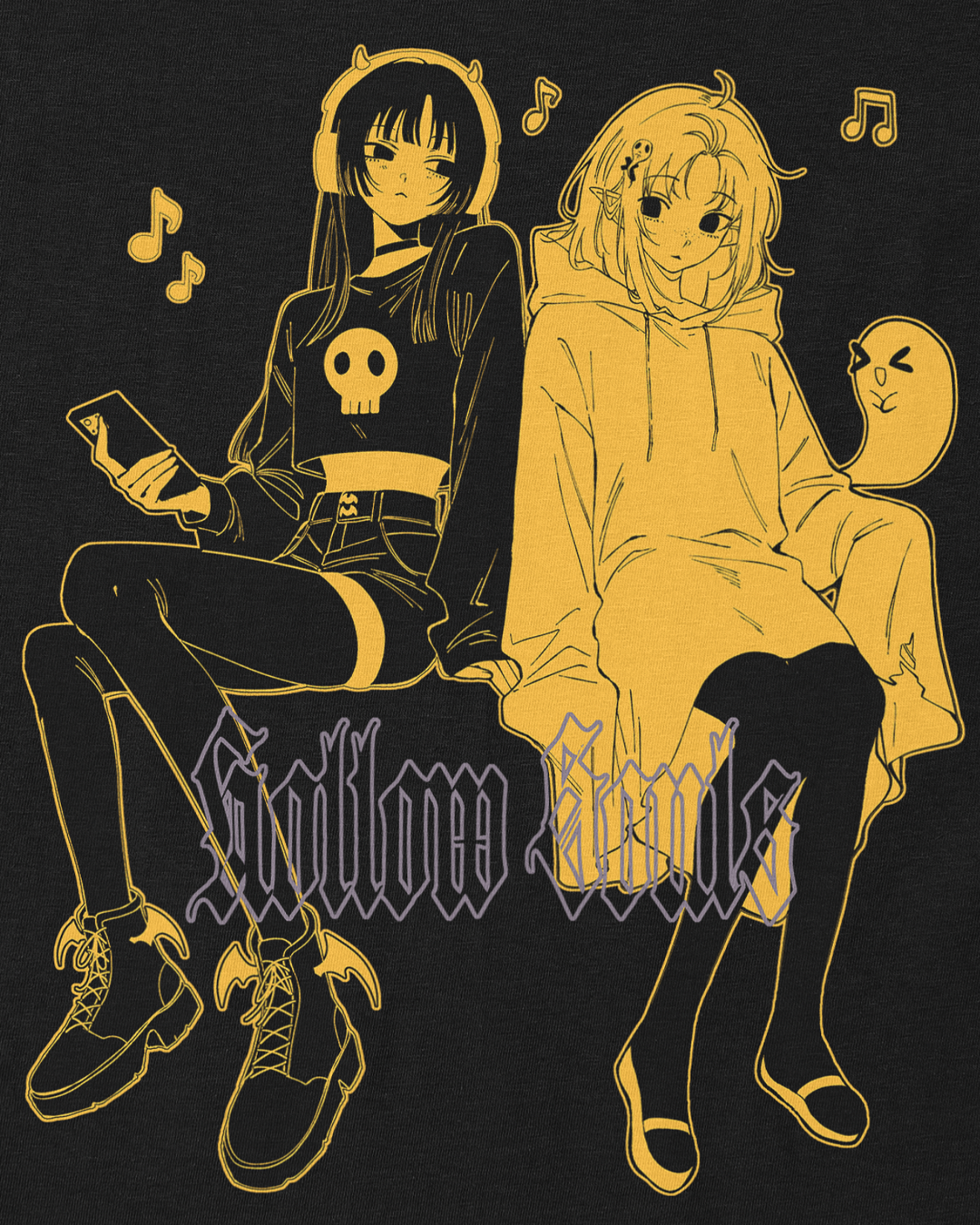 HOLLOW SOULS • Boxy T-Shirt