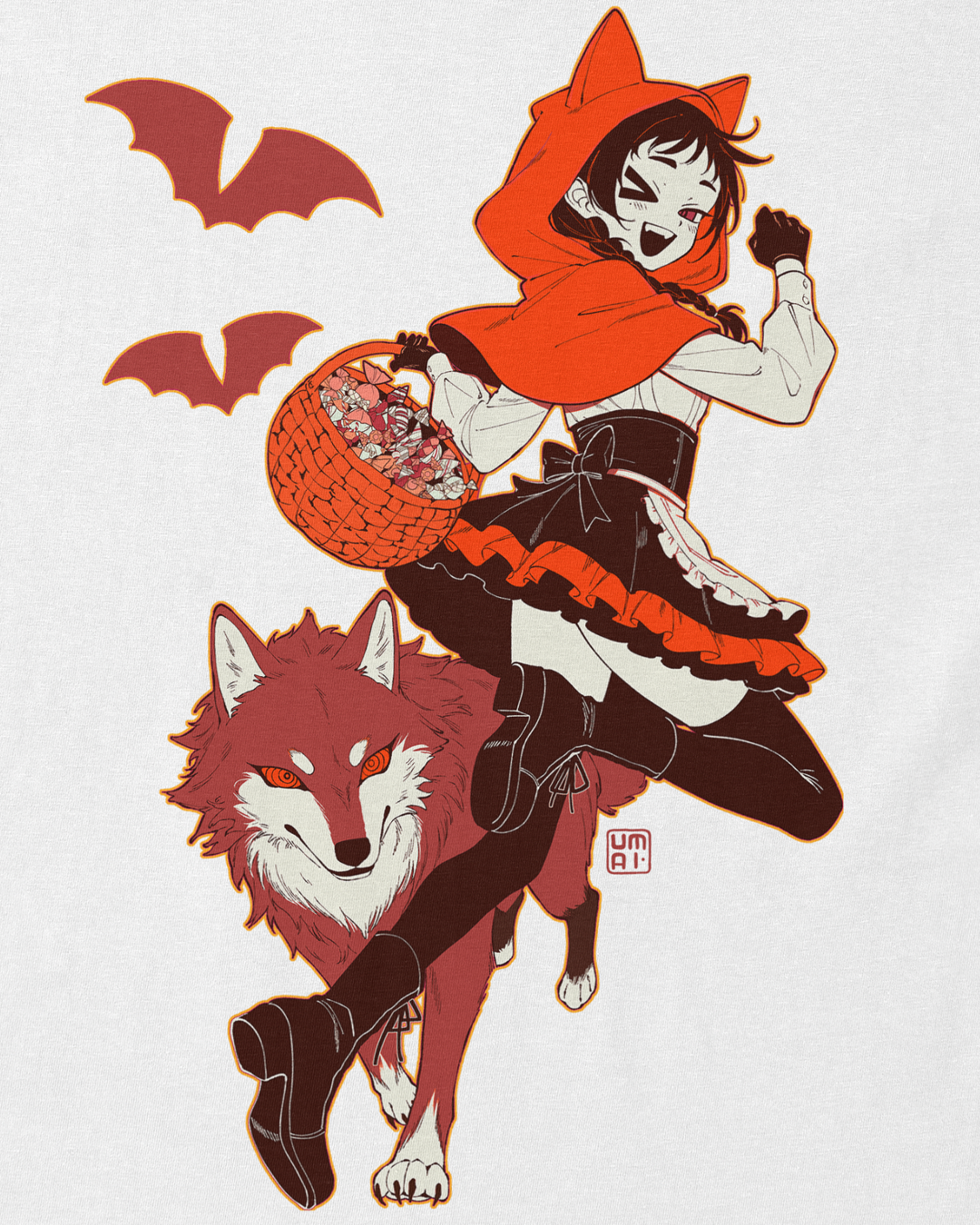 RUN RED, RUN! • Crewneck Sweatshirt