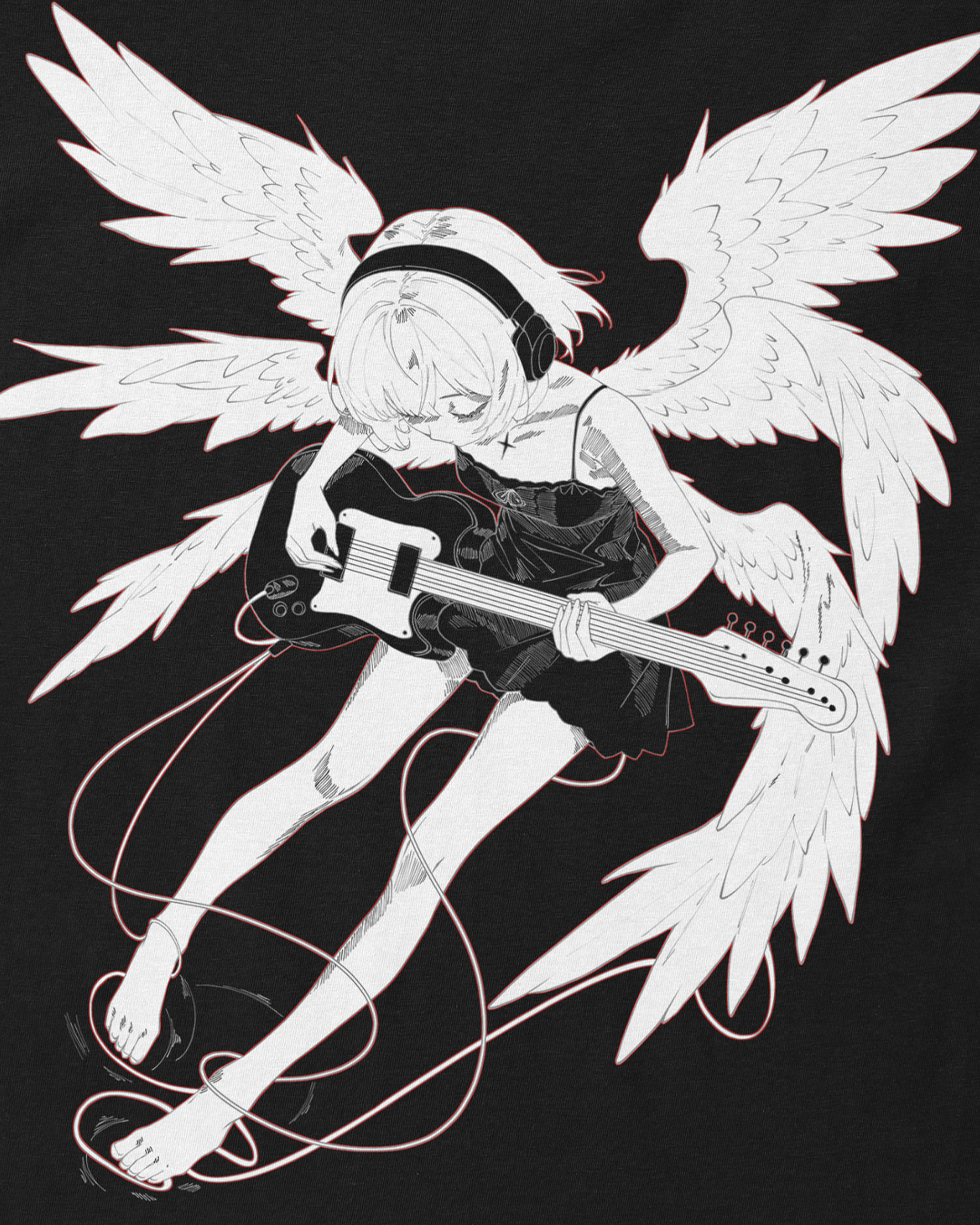 Guitar Angel • T-Shirt