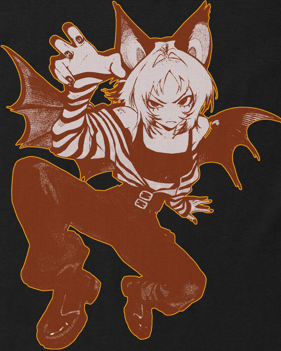 BAT GIRL • Boxy T-Shirt