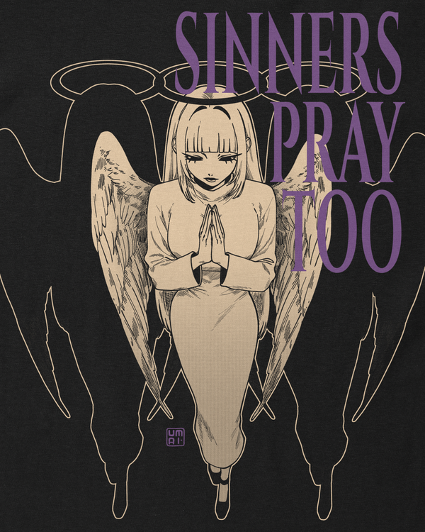 Sinners Pray Too • Boxy T-Shirt