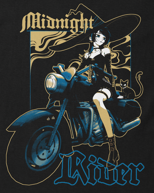 MIDNIGHT RIDER • Boxy T-Shirt