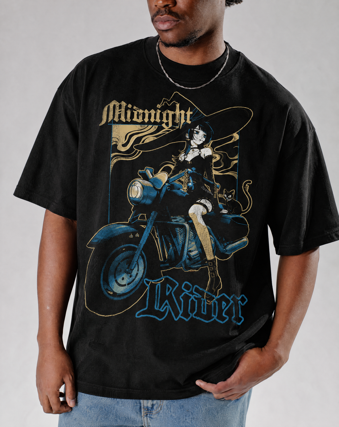MIDNIGHT RIDER • Boxy T-Shirt
