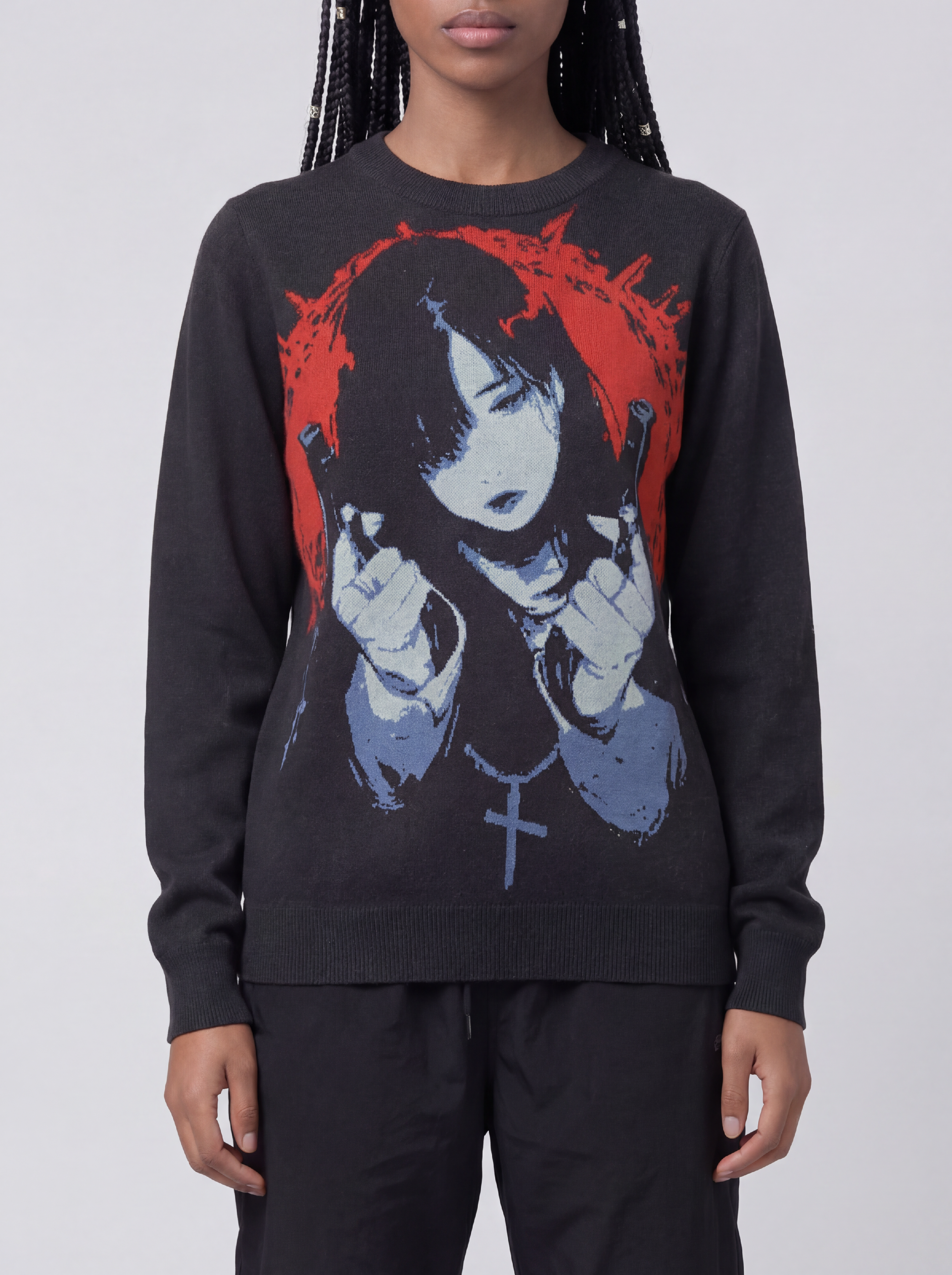 Last Resort • Knitted Crewneck Sweater