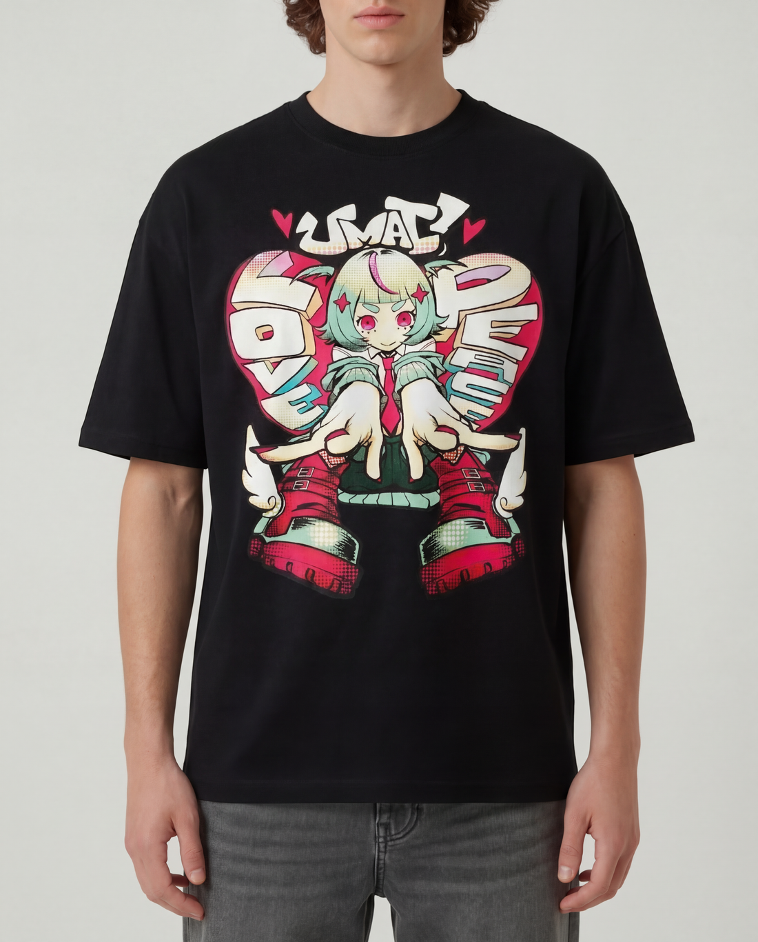 Love & Peace • Oversized T-Shirt