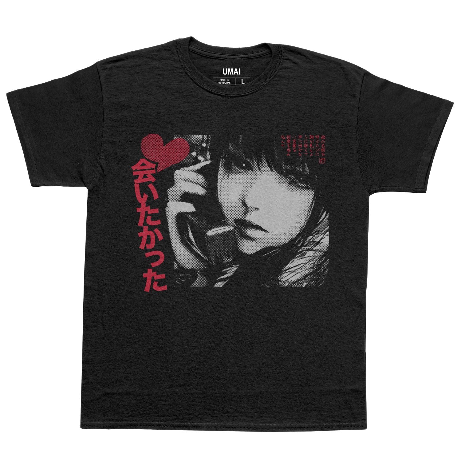 【KIMYO】GUARDIAN ANGEL OVERSIZED TEE KIMYO : 키묘] GUARDIAN ANGEL OVERSIZED TEE IN PUNCH RED