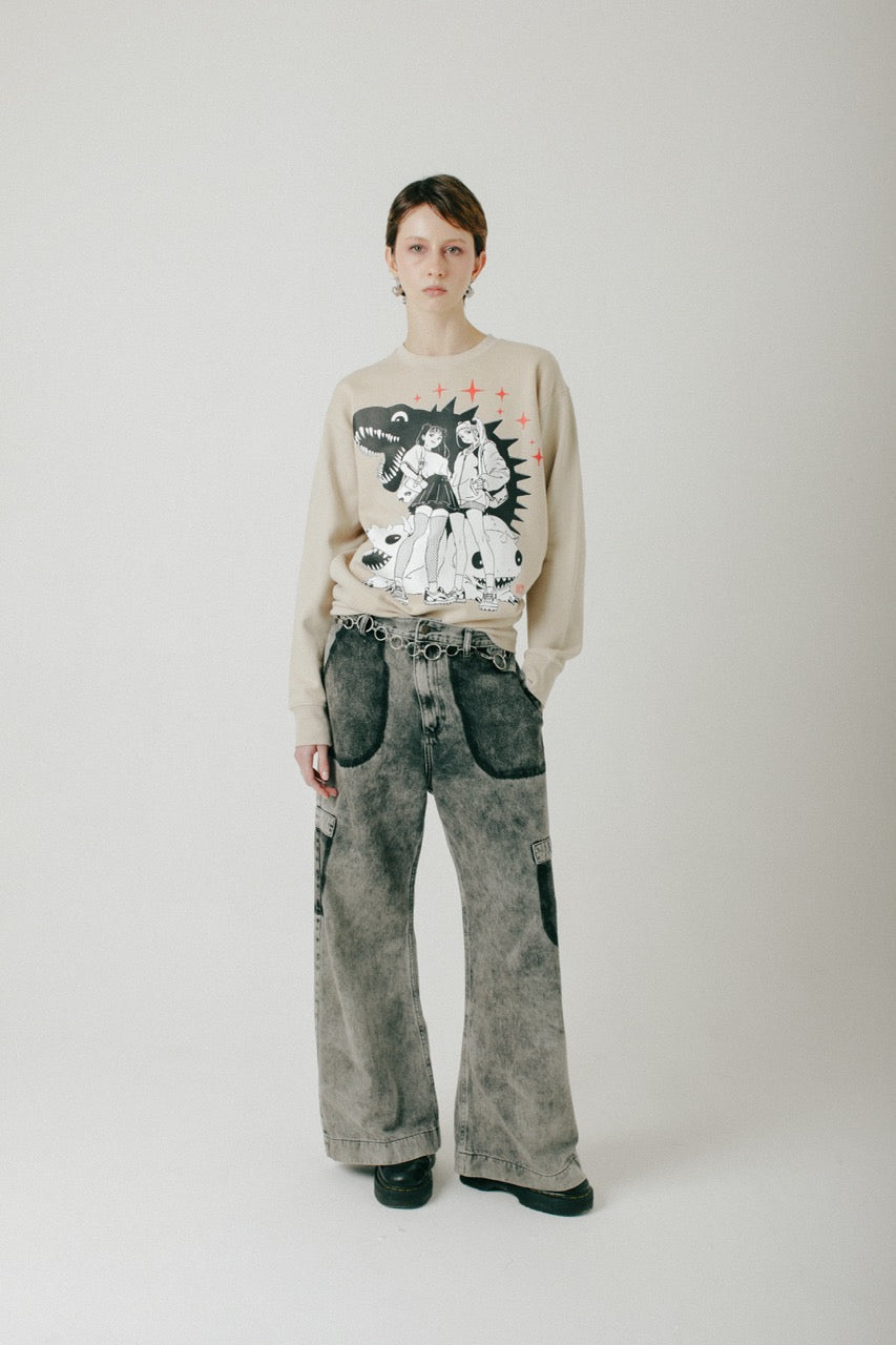 DINO STREET • Crewneck Sweatshirt
