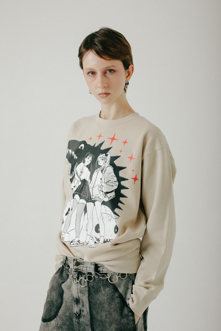 DINO STREET • Crewneck Sweatshirt