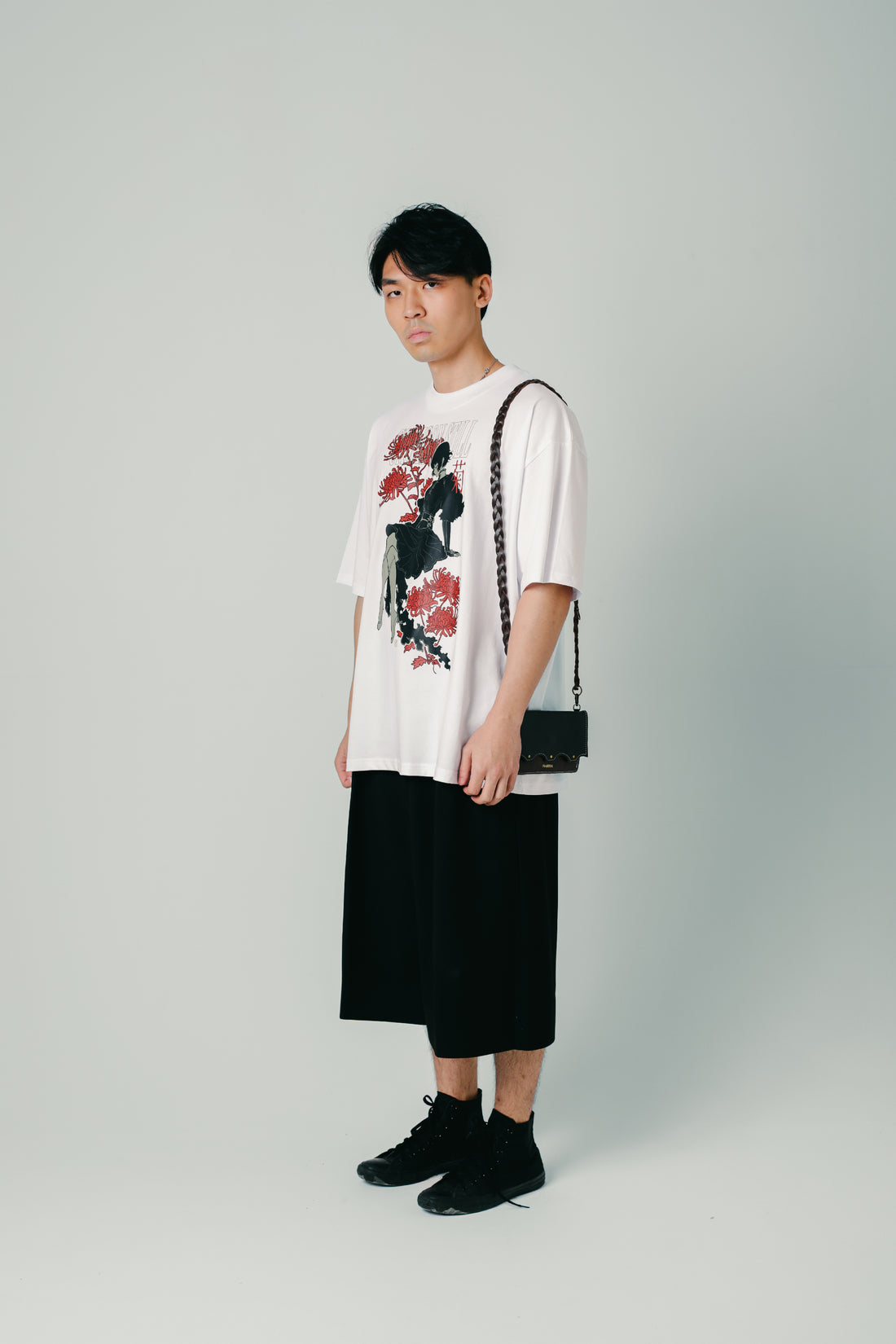 CRIMSON STILL • Oversized T-Shirt