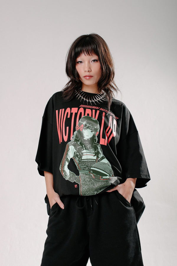 VICTORY LAP • Oversized T-Shirt