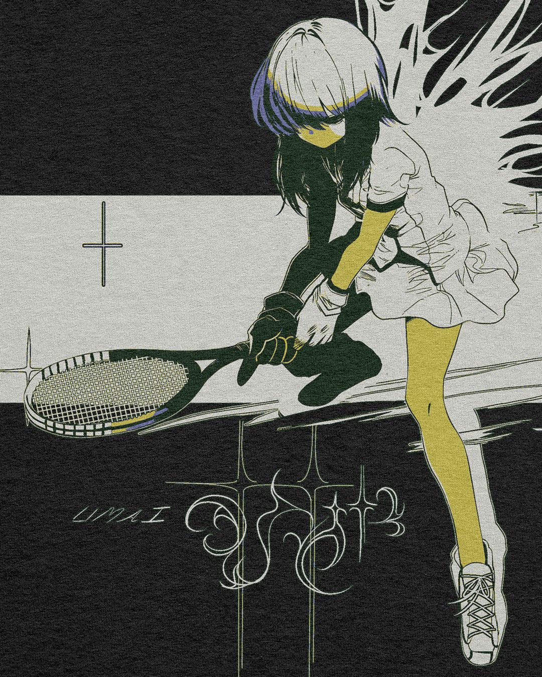 Match Point • Oversized T-Shirt