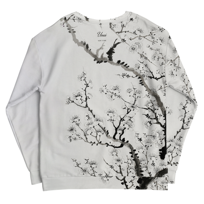 Cherry Bloom [White] • Crewneck Sweatshirt