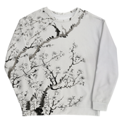 Cherry Bloom [White] • Crewneck Sweatshirt