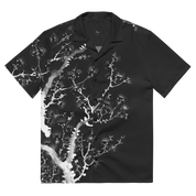Cherry Bloom [Zwart] - Button-up Overhemd