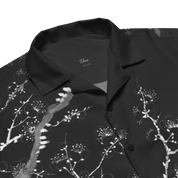 Cherry Bloom [Zwart] - Button-up Overhemd