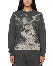 ANGEL_TWO • Knitted Crewneck Sweater