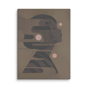 Gesegmenteerde Sereniteit - Canvas