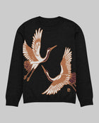 TWO CRANES • Knitted Crewneck Sweater