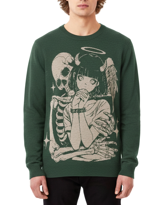 Embrace • Knitted Crewneck Sweater