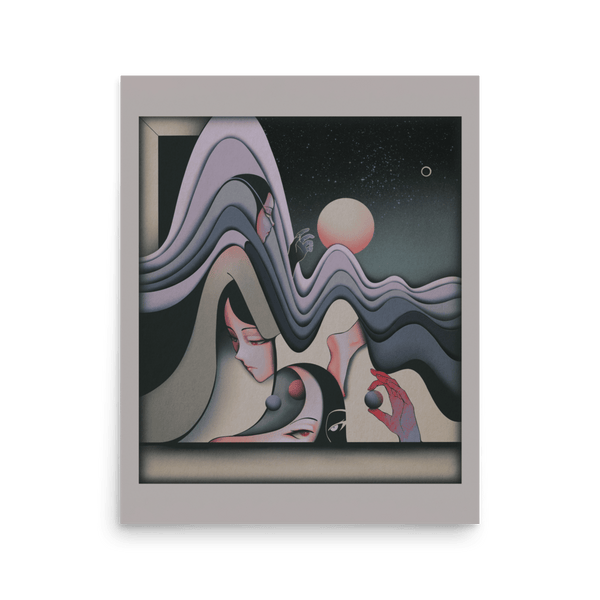 Gipfel und Täler • Poster