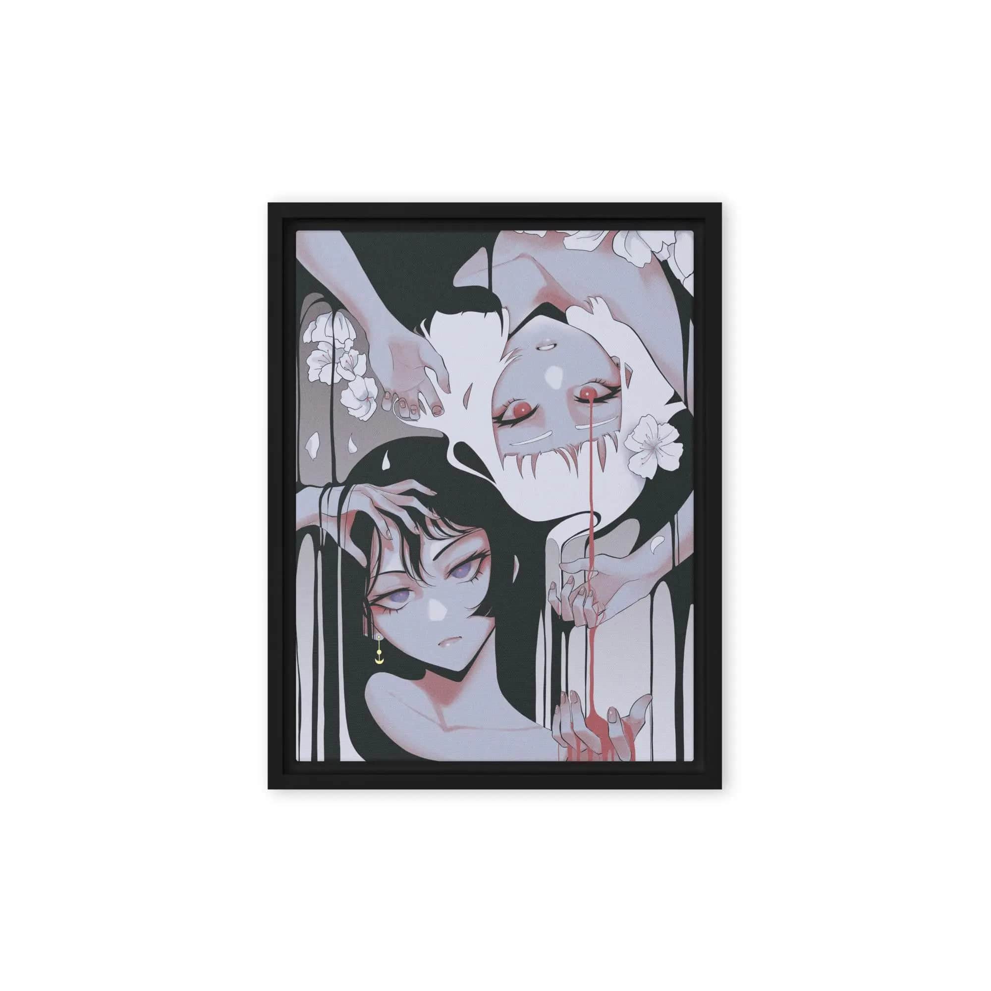 Vergankelijkheid - Canvas ingelijst