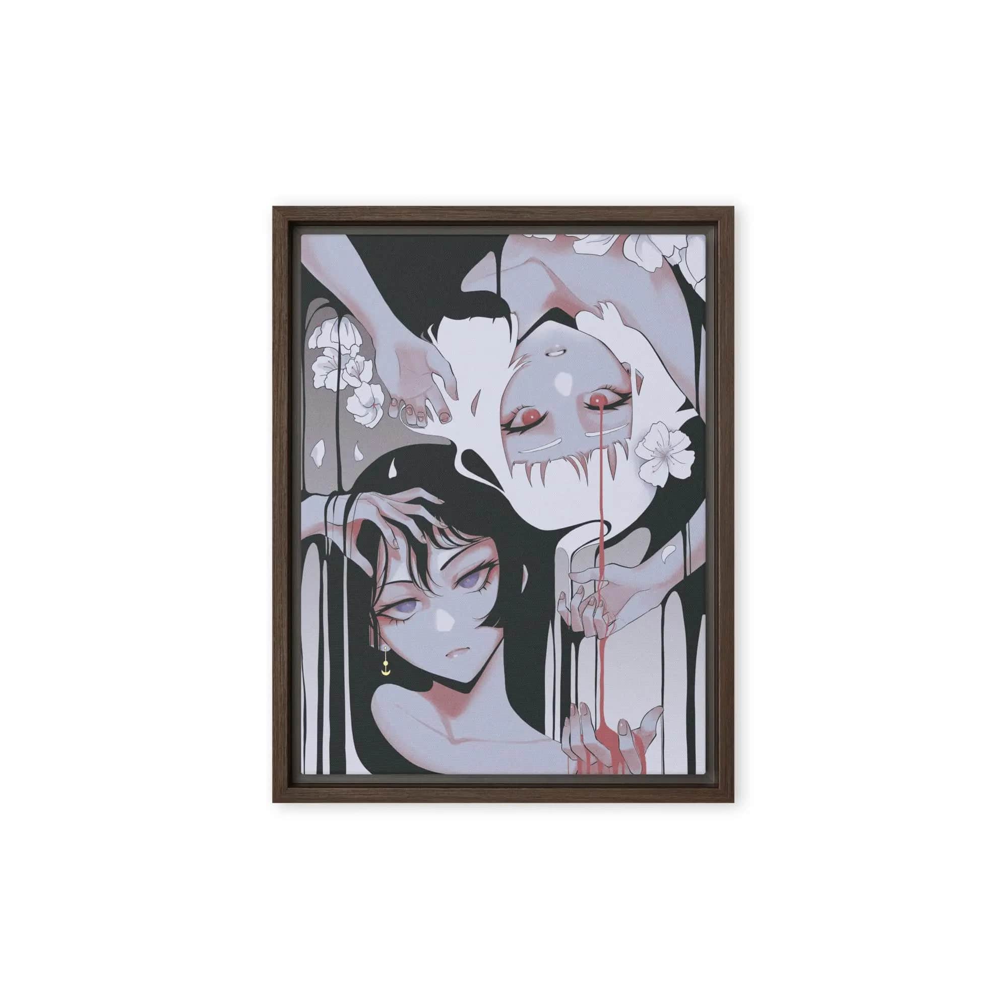 Vergankelijkheid - Canvas ingelijst