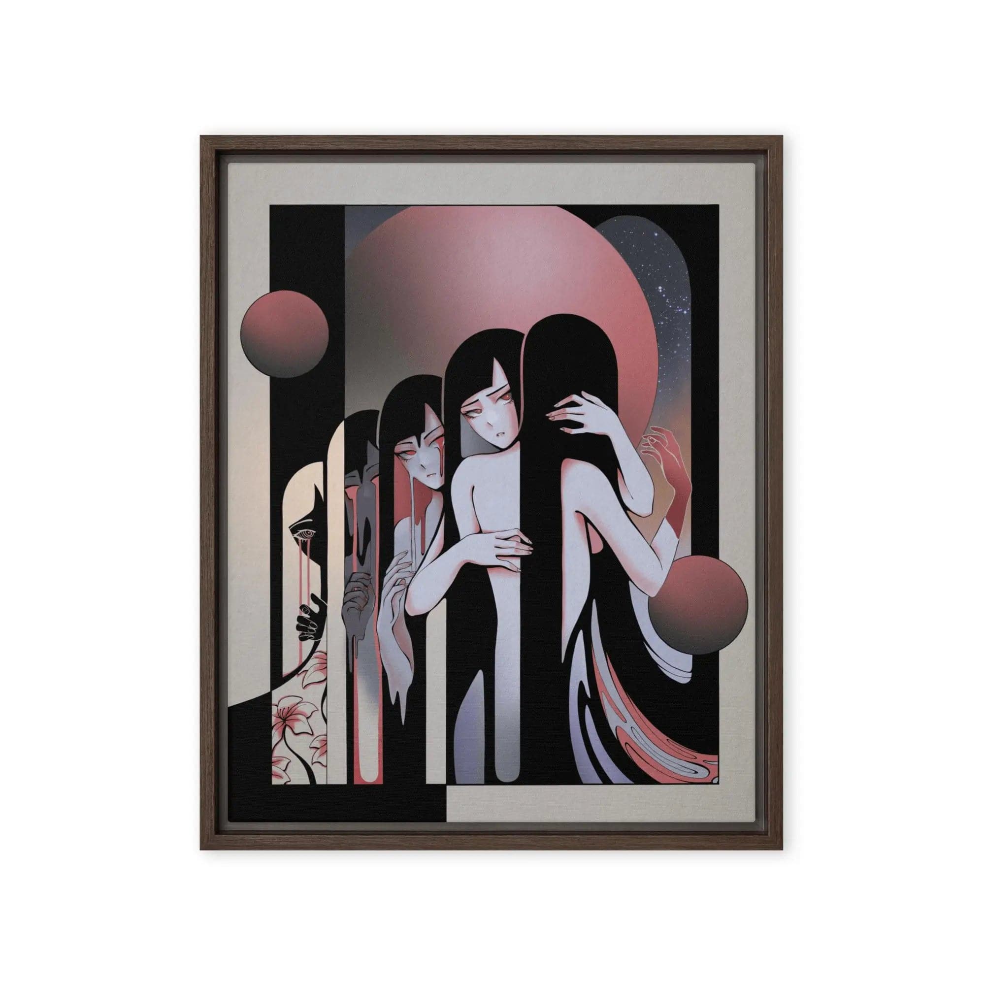 Lapse of Memory • Framed Canvas