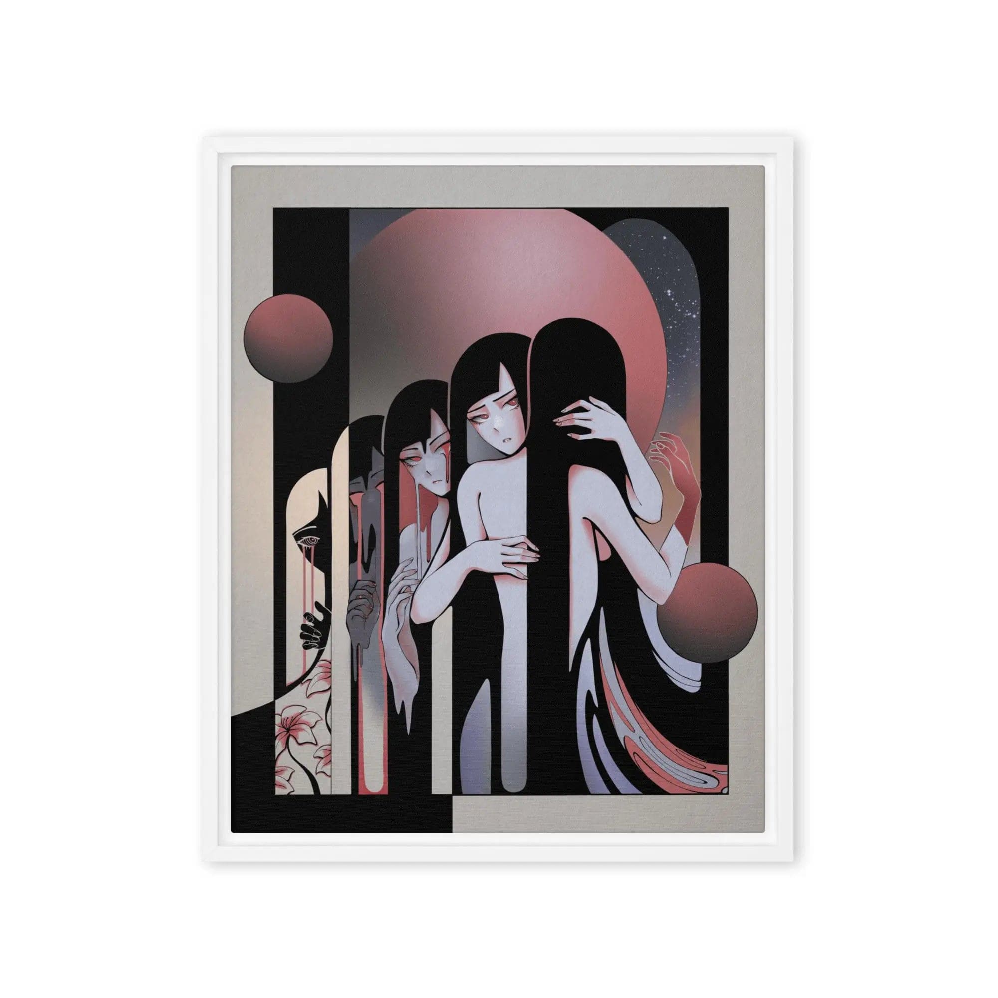 Vervallen herinnering - Canvas ingelijst