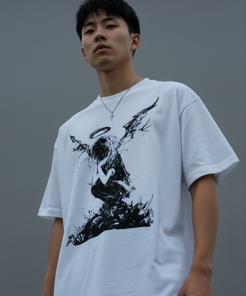 Angel_Two • Oversized T-Shirt