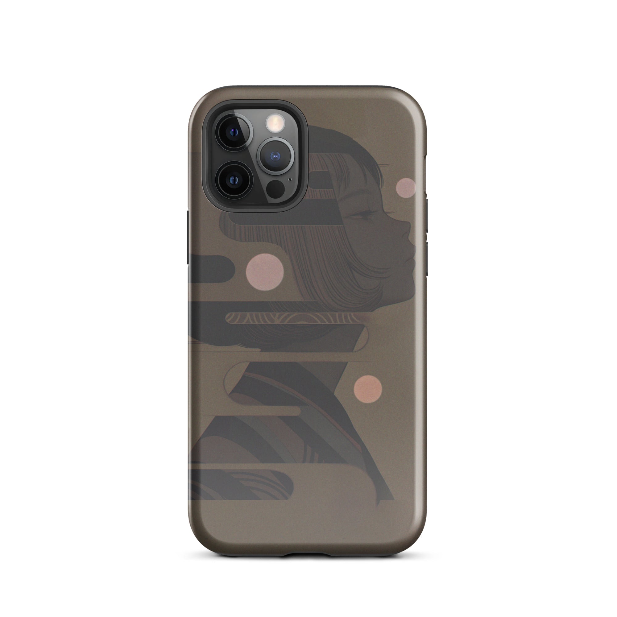 Segmented Serenity • Tough Case for iPhone®