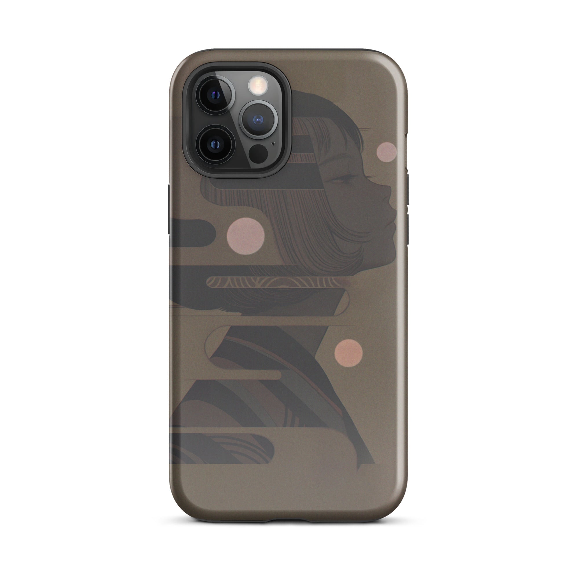 Segmented Serenity • Tough Case for iPhone®