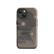 Segmented Serenity • Tough Case for iPhone®