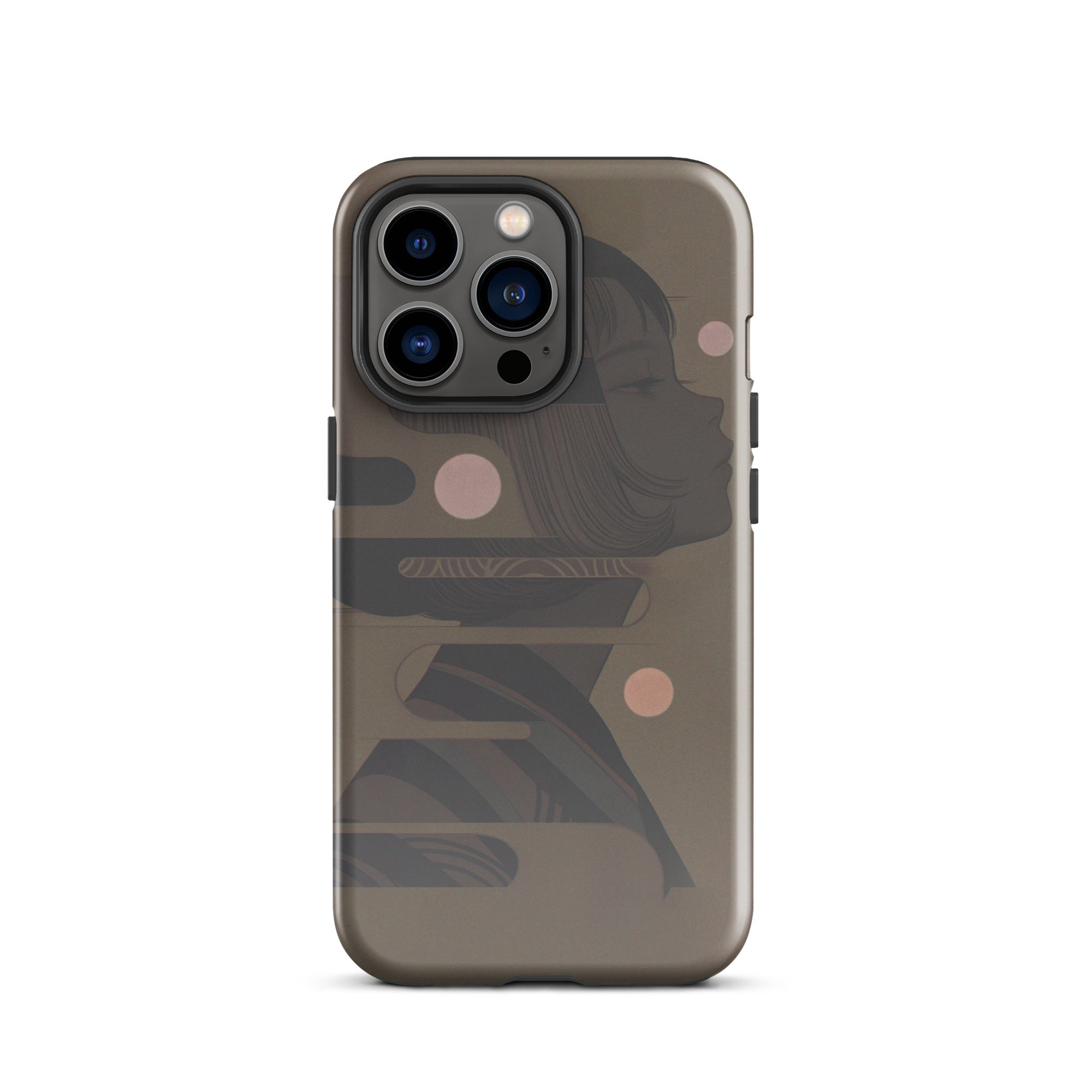 Segmented Serenity • Tough Case for iPhone®