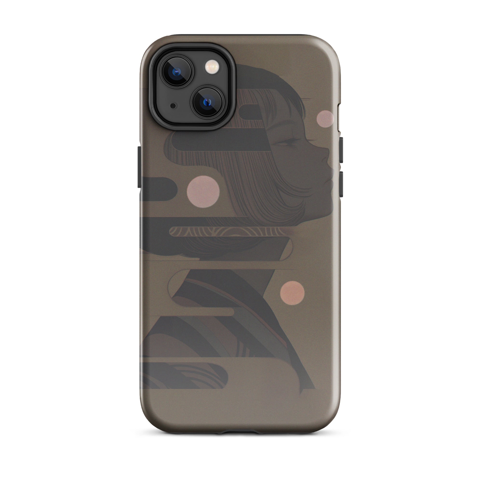 Segmented Serenity • Tough Case for iPhone®