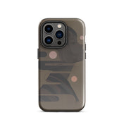 Segmented Serenity • Tough Case for iPhone®