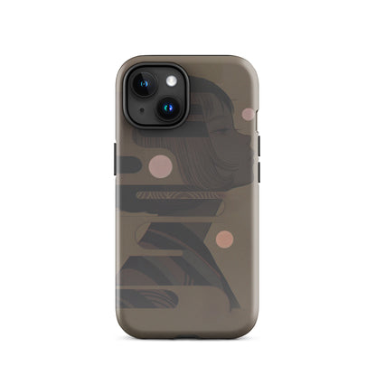 Segmented Serenity • Tough Case for iPhone®