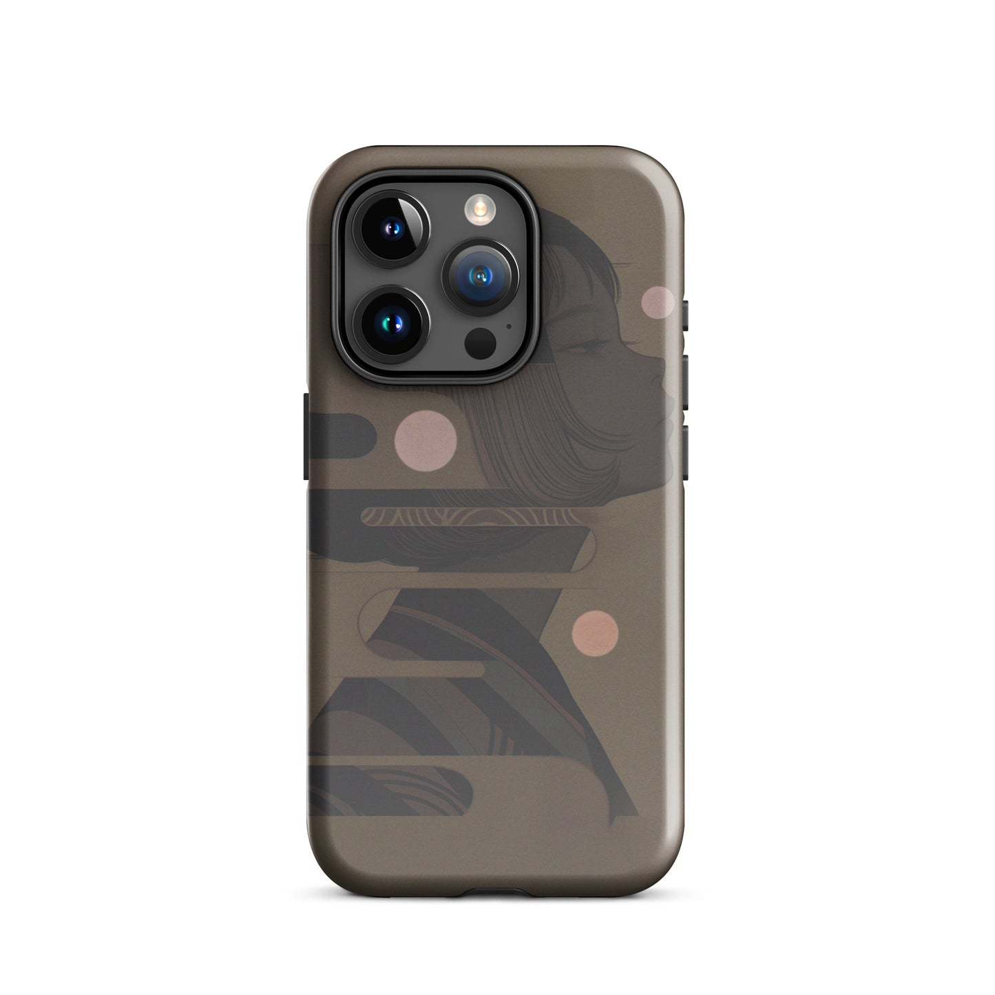 Segmented Serenity • Tough Case for iPhone®