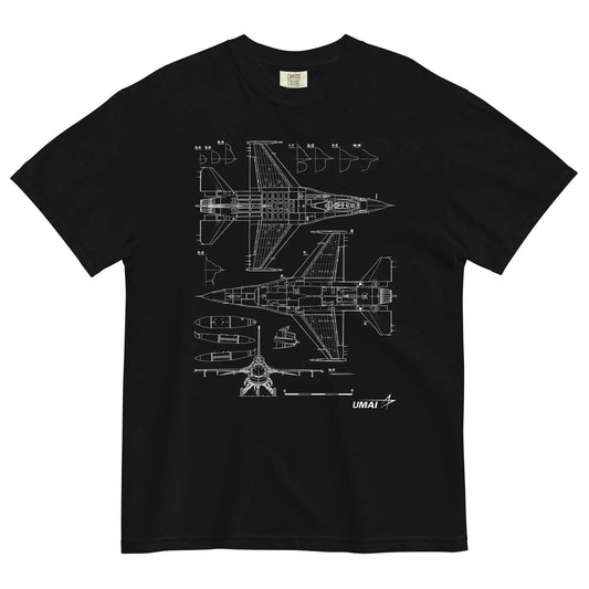 UMAI F-16 • Heavyweight T-Shirt