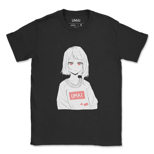 Akia • T-Shirt Black (Woven Label)
