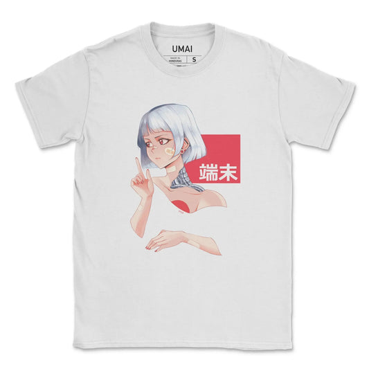 Android • T-shirt blanc (étiquette tissée)